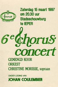 1997 Zesde Chorusconcert